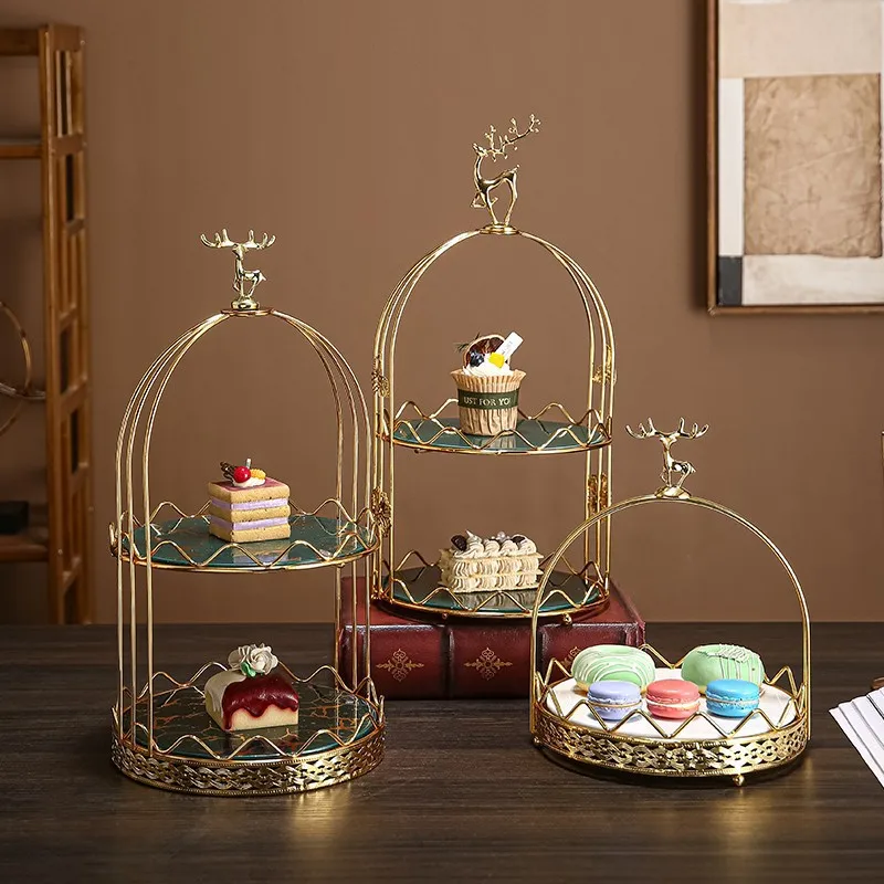 high-style afternoon tea dessert cake stand wedding sweet treat table decoration