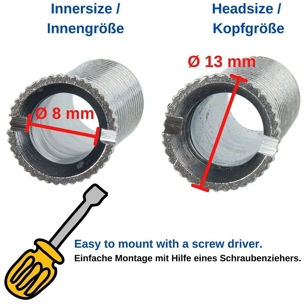 Набор новых инструментов, кухонные светильники, сменный винт для кухни, 1/2/5 шт., 45 мм, аксессуары, разъемы, принадлежности с резьбой
