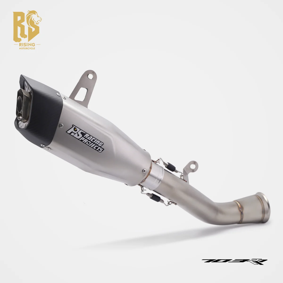 

RS для ZONTES 703RR 60 мм мотоциклетная гусеница, полная система, выхлопная труба 703R, соединительная труба из нержавеющей стали DB Killer, оригинал