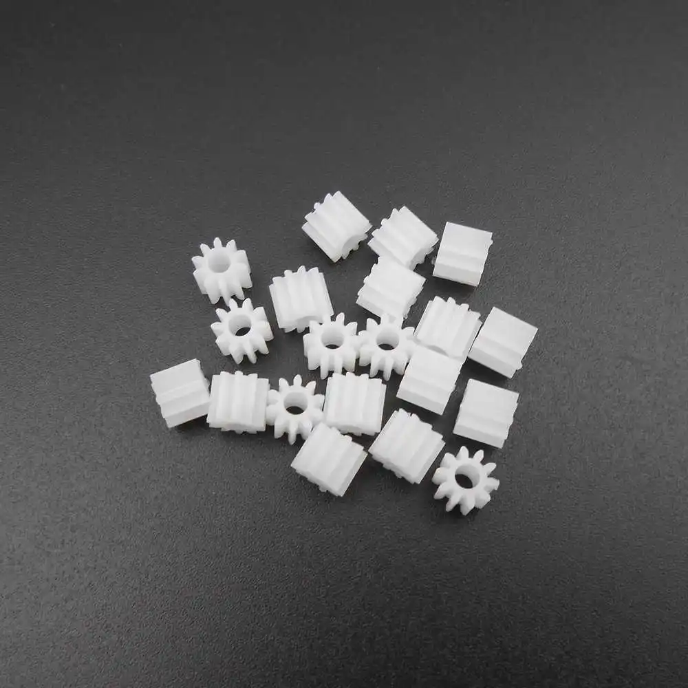 100 قطعة 0.5 متر 10T البلاستيك حفز والعتاد ترس 0.5 معامل 10 الأسنان T = 10 تتحمل ثقب فتحة 2.5 مللي متر 2.45 مللي متر 2.5A لتقوم بها بنفسك نموذج 10T2.5A 102.5A #4