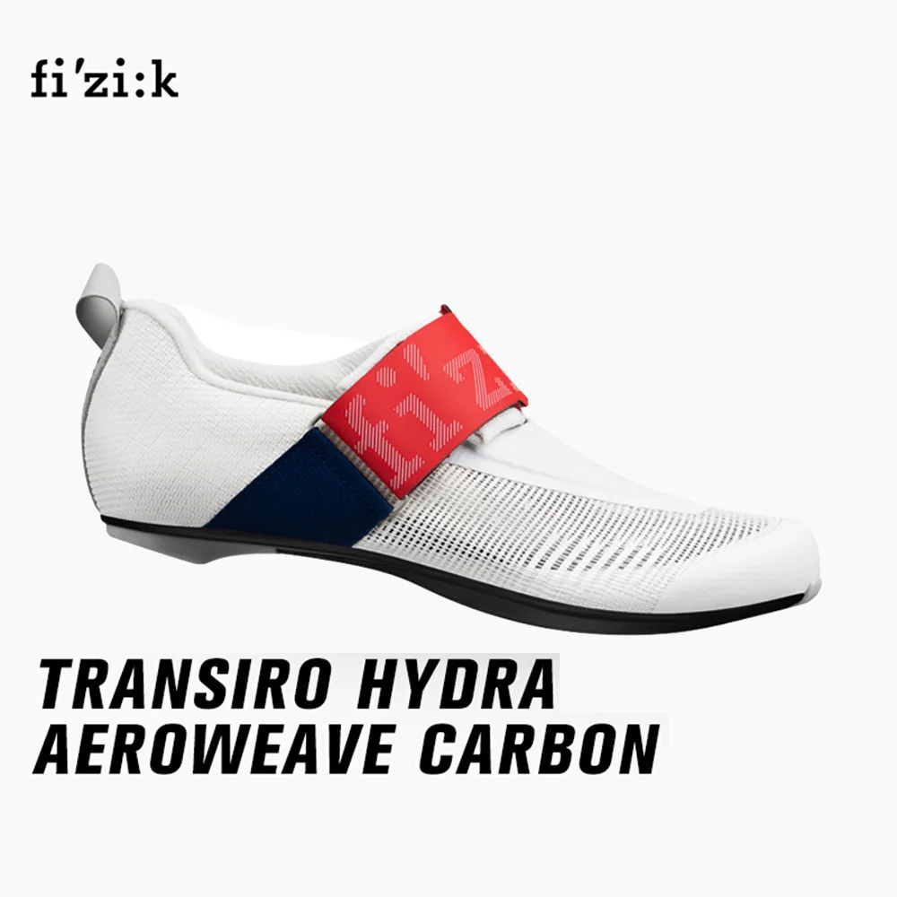 

Fizik Hydra R2 Triathlon Road Cycling Shoes Carbon Fiber Sole SPD-SL Lock Shoes Breathable Quick Release Racing