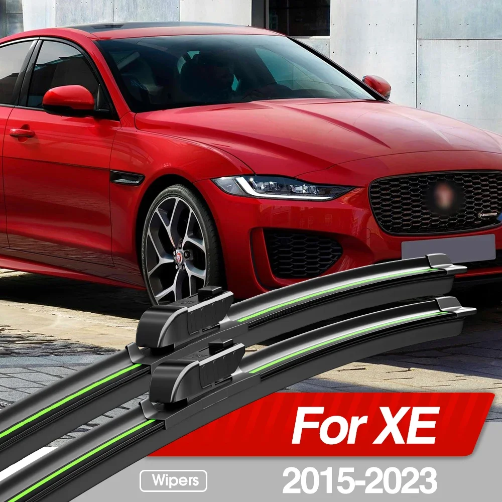 

For Jaguar XE X760 2015-2023 Front Windshield Wiper Blades 2pcs Windscreen Window Accessories 2016 2017 2018 2019 2020 2021 2022