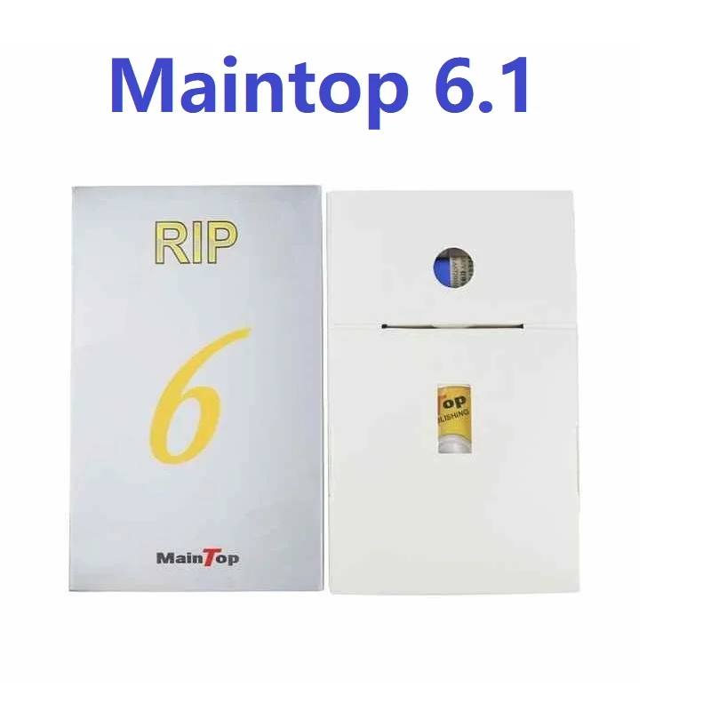 Original Pack Maintop 6.1 RIP Software with Dongle: The Real-World Solution for Solvent, DTF, and UV Printer Users