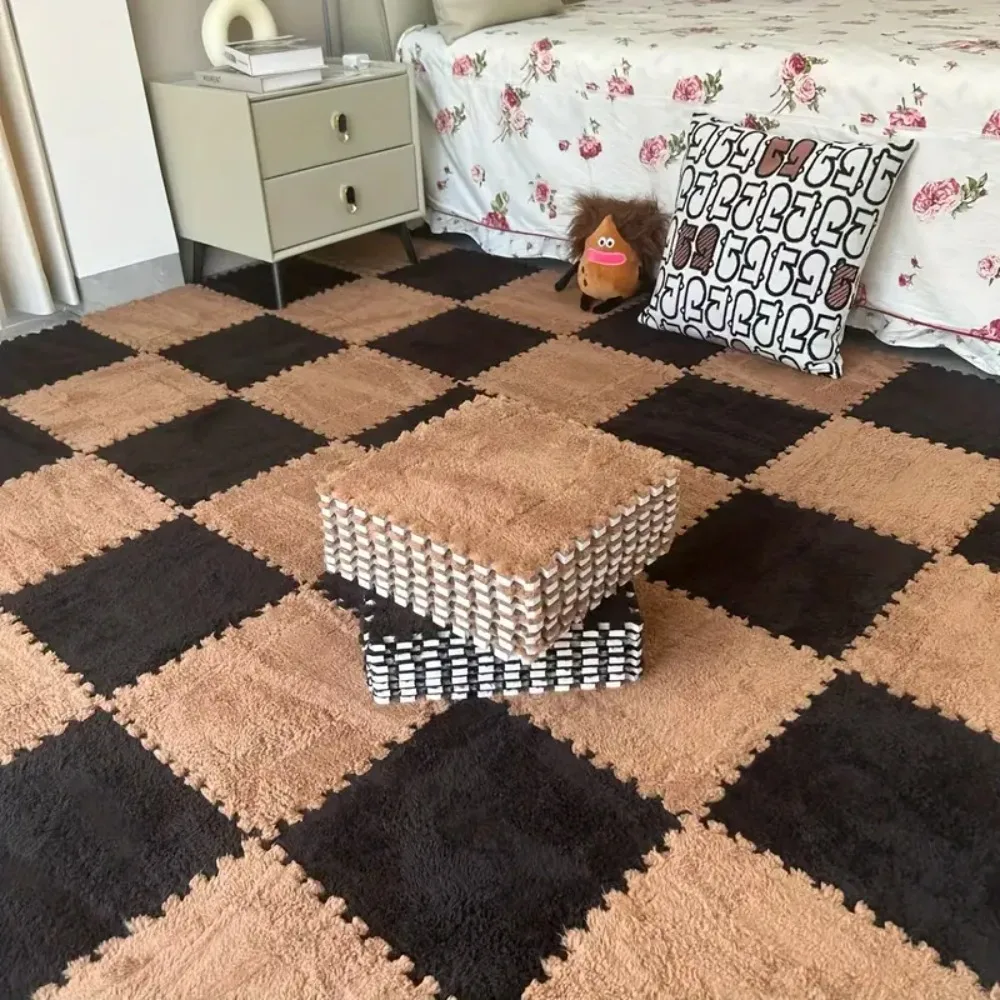 

10/20 Pieces Baby Puzzle Mats Fluffy and Soft EVA Foam Mats Suitable for Children Room Family Living Room and Bedroom Decoration