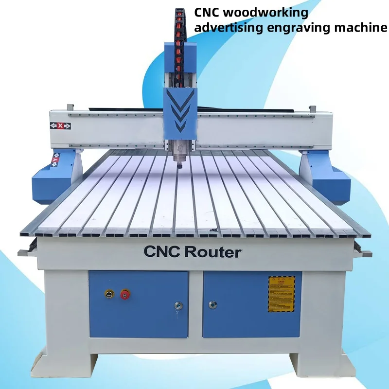 1325 4*8 أقدام WEIYE آلة قطع النقش لعلامات النجارة حالة جديدة مع مكونات المحرك والمضخة الأساسية