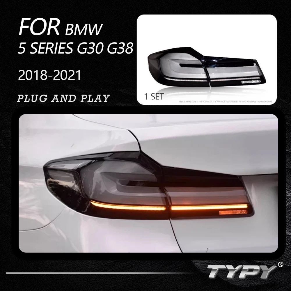 

TYPY Car Tail Lights For BMW 5 Series G30 G38 2018-2021 525li 530li LED Car Tail Lamps Daytime Running Lights Car Accessories