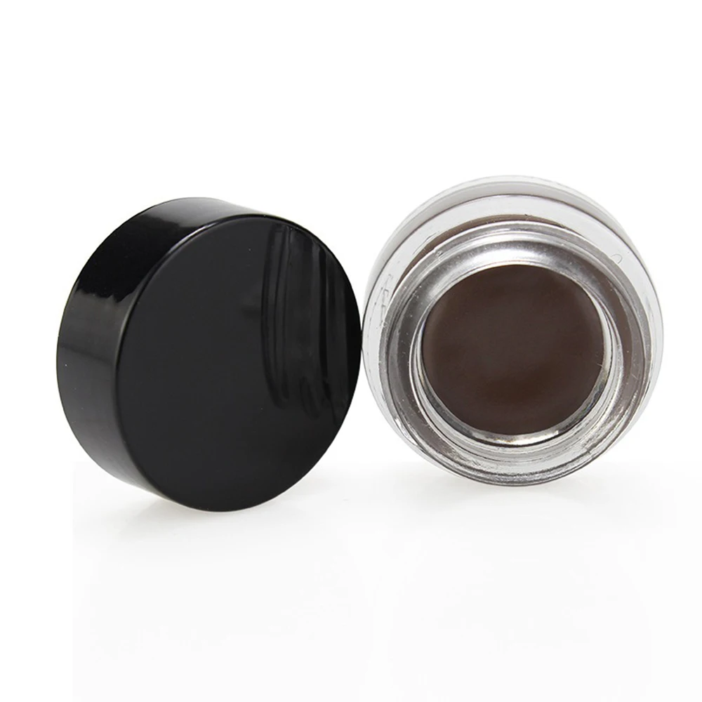 Crema per sopracciglia con etichetta privata 10 colori Cera per sopracciglia naturale impermeabile a lunga durata Spessa logo personalizzato Trucco all'ingrosso Cruelty Free