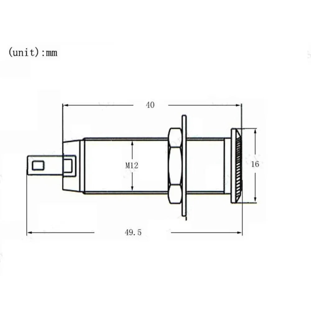 Hot Electric Guitar Hot Electric Guitar Bas Stereo Output Input 1/4 Inch Jack Socket Plug Brass Straight Ribbed Tube Style Jack