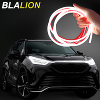 BLALION Flexible LED Car Engine Hood Guide Decorative Light Bar Waterproof DRL LED Strip Daytime Running Light 120cm 150cm 180cm