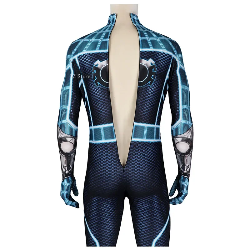 Wunder Spider-Man Jumps uit Angst selbst Anzug Kampf Bodysuit Halloween Cosplay Kostüm für Männer Geburtstags geschenk j23033ba