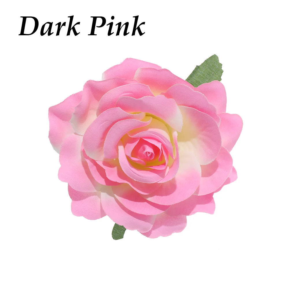 Accessories Bridesmaid Women Wedding Brooch Hair Clip Rose Flower Hairpin