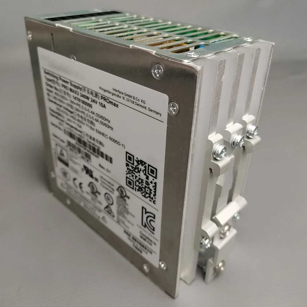 

Новый импульсный источник питания 1478180000 PRO MAX3 240 Вт 24 В 10 А для Weidmuller
