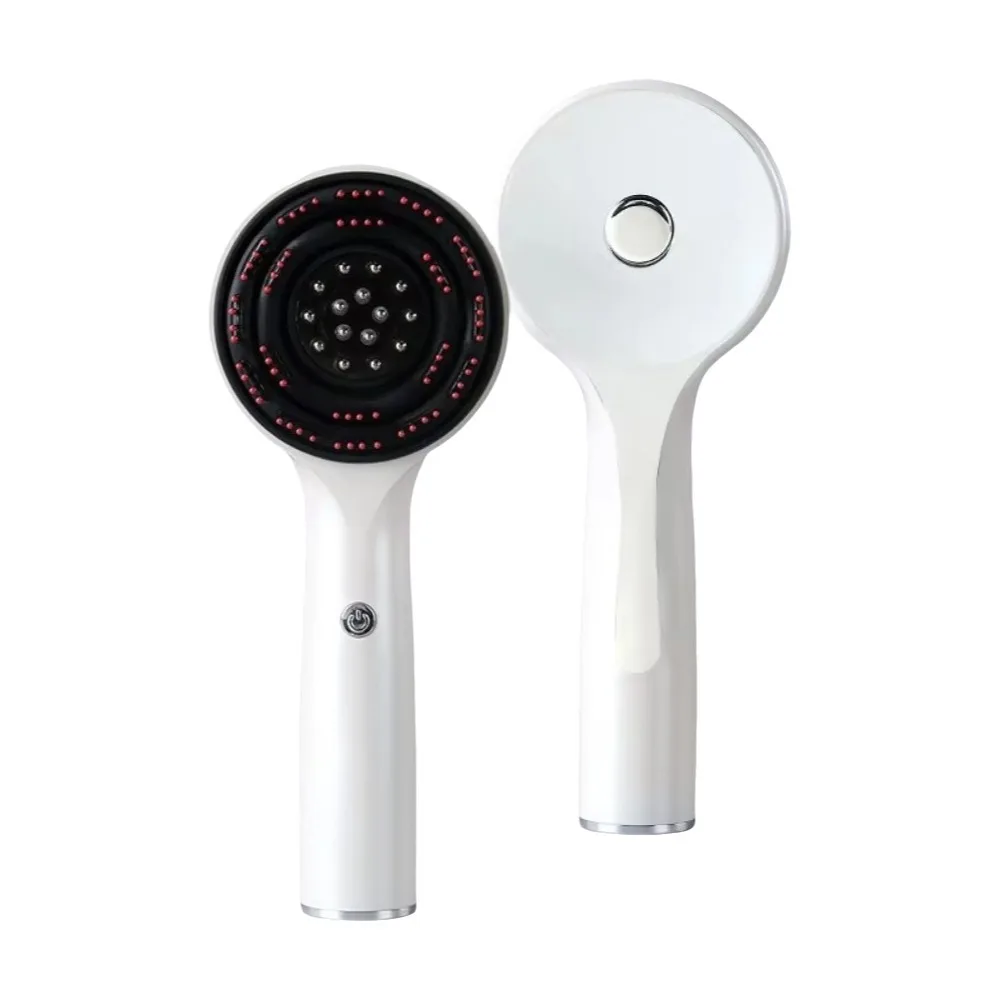 Red Light Liquid Guiding Massage Comb Acupoint Scalp Massage Anti-Frizz Large Tank Scalp Massage Comb Anti-Static Portable