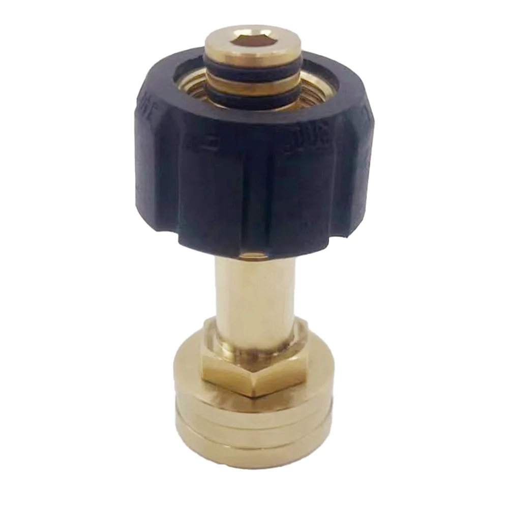 

M22 To 14mm Adapter As Picture Garden Hose Adapter Compatibility Check Easy To Install Efficient Water Flow Cleaning Equipment