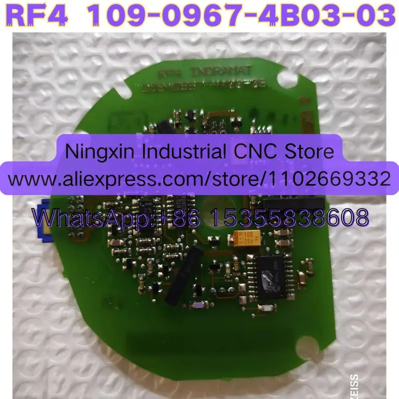 RF4 109-0967-4B03-03 وظيفة لوحة الدائرة المستخدمة سليمة التسليم المعجل