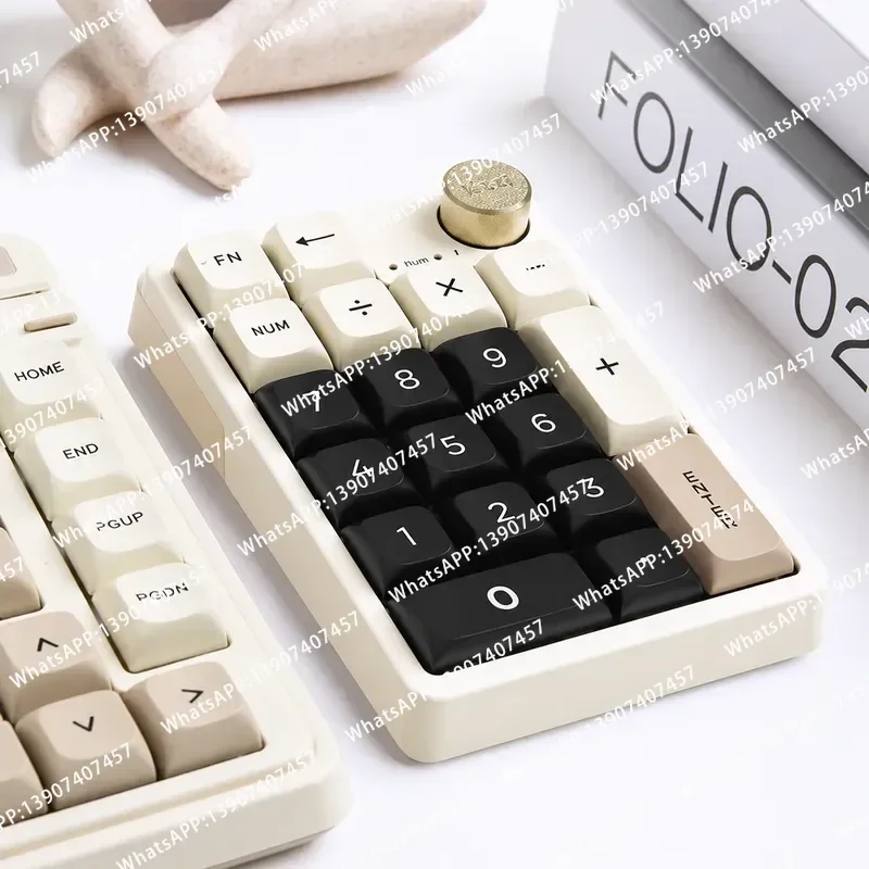 K20 mini keyboard three-mode bluetooth wireless office e-sports gamer low latency custom number keyboard