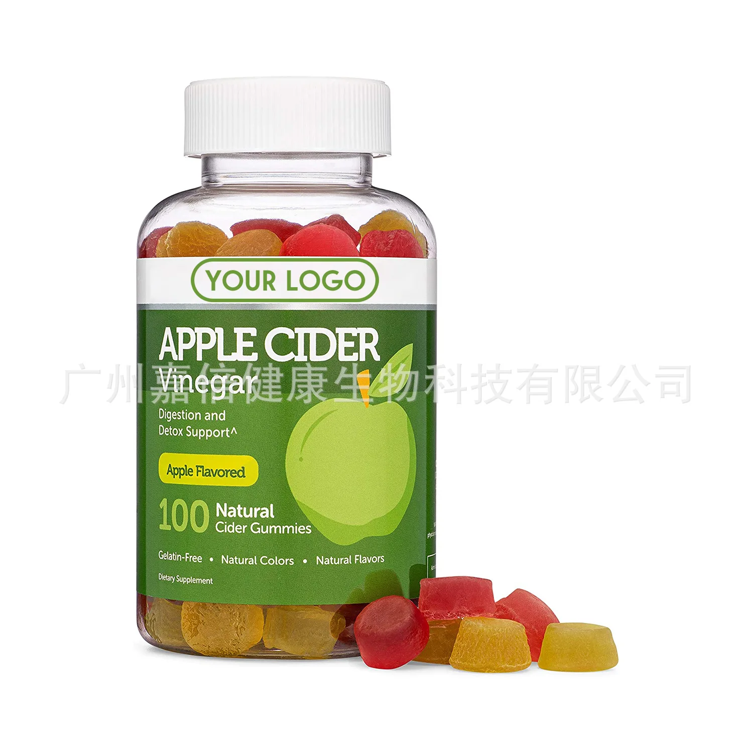 

Apple cider vinegar gummies supplement vitamins anti fatigue beauty and sculpting promote metabolism