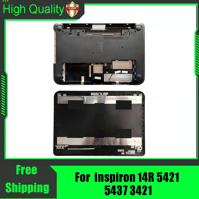 Para dell inspiron 14r 5421 5437 3421 tampa traseira do portátil tampa superior inferior habitação a d escudo xrhmj 0xhmj 0vmx1 00vmx1