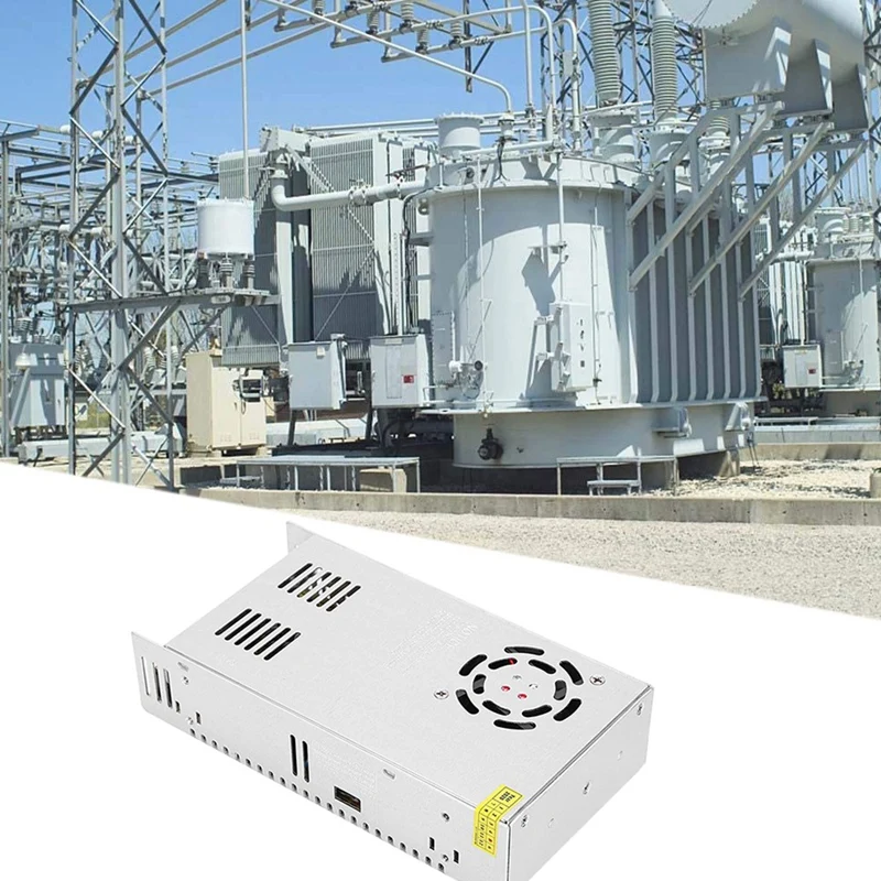 전원 스위치 어댑터 AC110-220V 및 15% 변압기, LED 광고 산업 장비에 적합, DC12V, 30A, 360W