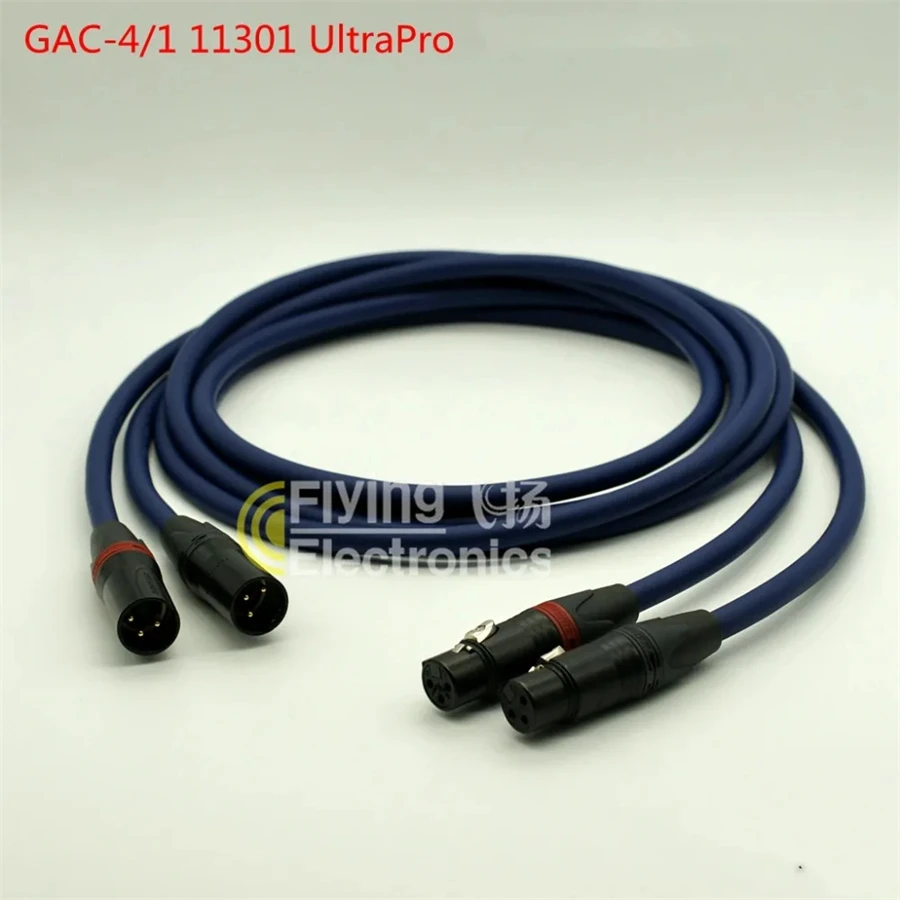 

Swiss Original Gotham Goffen 11301 GAC-4 Pro Four Core High Shielded Audio Signal Line Male To Female Signal XLR Balance Line