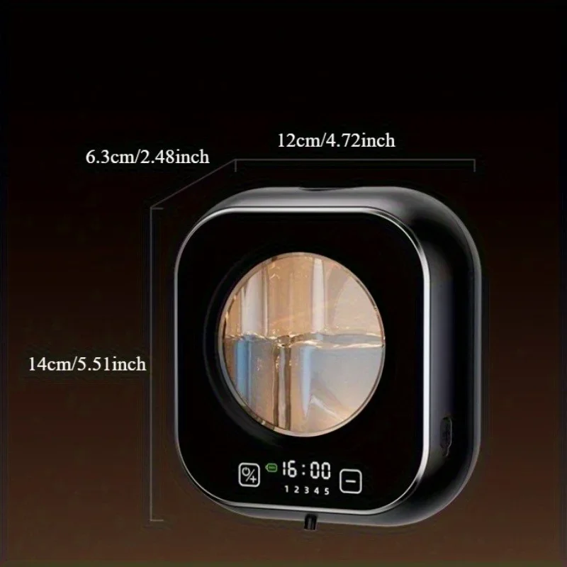 Wall-mounted smart soap dispenser, no-punch electric foam machine, automatic hand sanitizer dispenser in hotel bathrooms - view 5