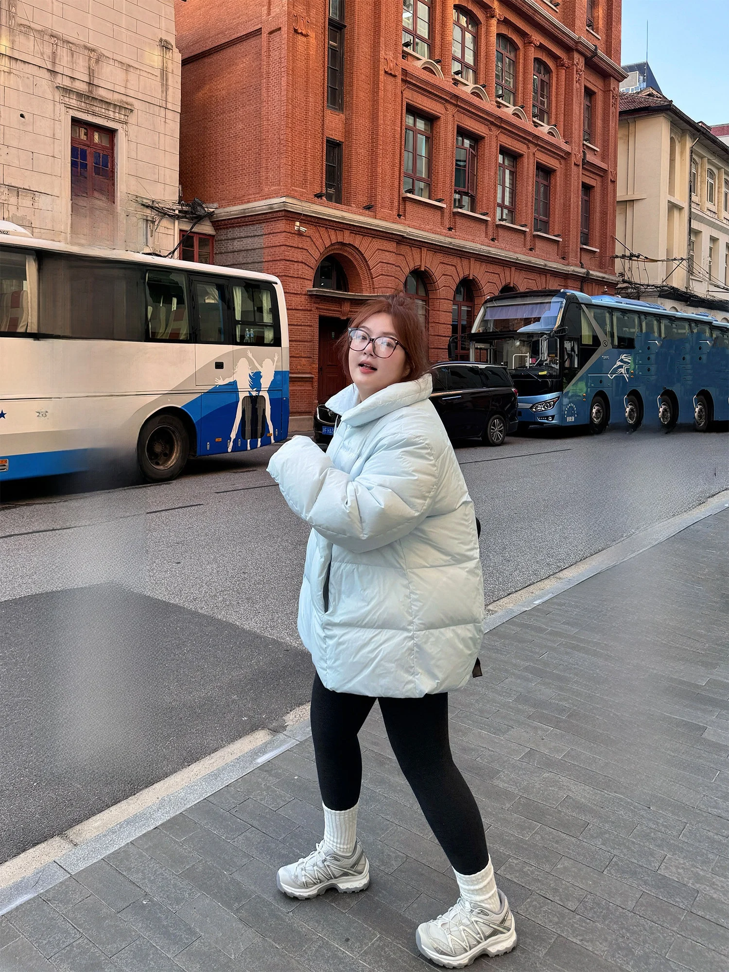 

Утепленные хлопковые брюки на флисовой подкладке для похудения, зимние, больших размеров, базовый слой, длинные леггинсы, женская мода