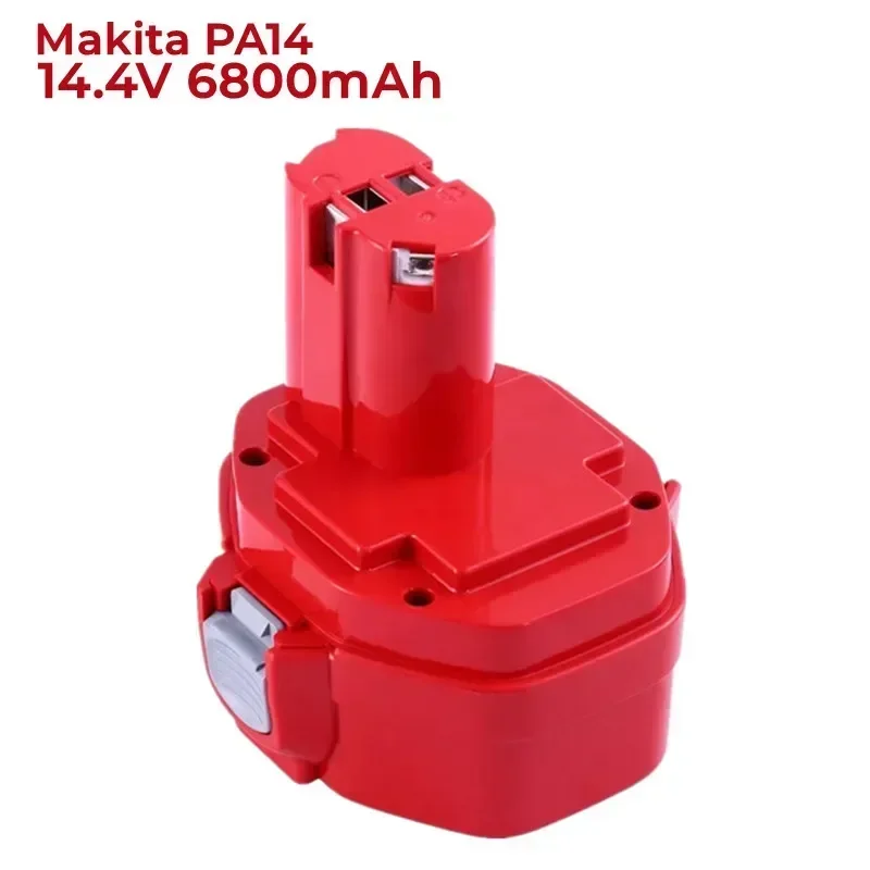 6800mAh ersatz für Makita PA14 14,4 V batterie, Ni-MH akku für 14,4 V Makita 1420 1422 1433 1434 1435 192699-A 1435F