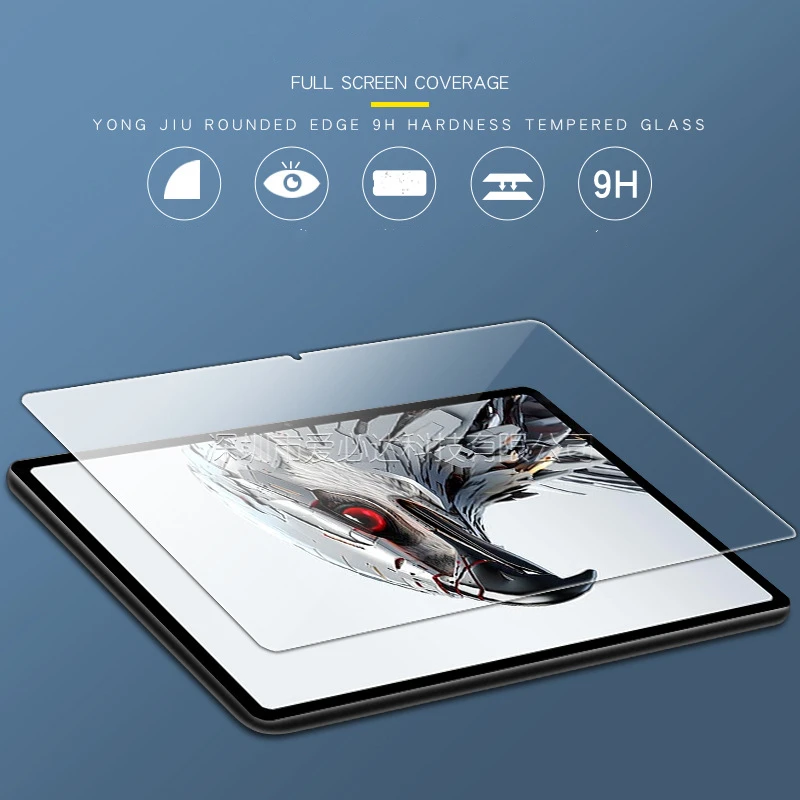 Vidrio Templado 9H para ZTE Nubia Red Magic, Protector de pantalla de 12,1 pulgadas para tableta 2023, película protectora de vidrio templado