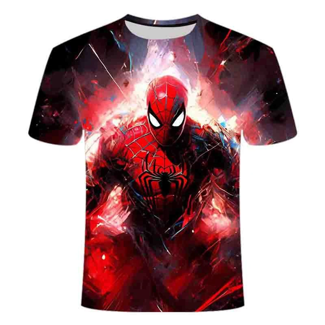 

Children's Street Tee Top 2025_26 Summer New Marvel Venom T-Shirt 3d Printing Breathable Quick-Drying Children's Casual T-Shirt