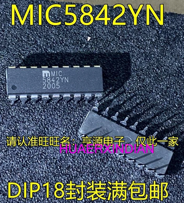 10PCS MIC5842YN DIP18