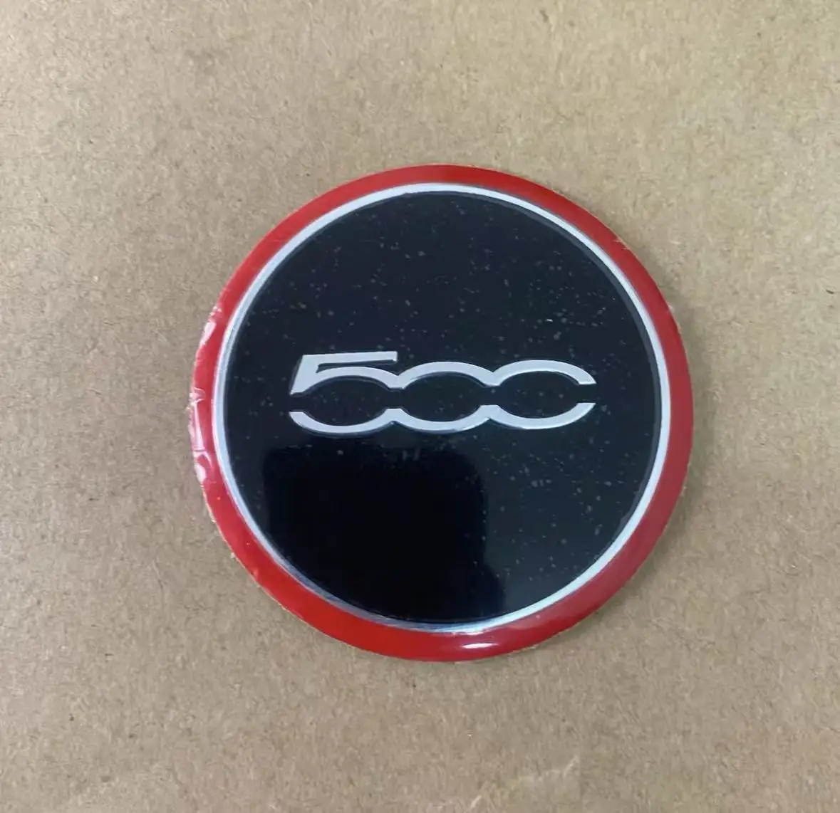 

Aluminum 4PCS 56mm 500 Logo Badge Car Wheel Center Hub Caps Emblem Stickers 500X 500L 500E 500C Accessories