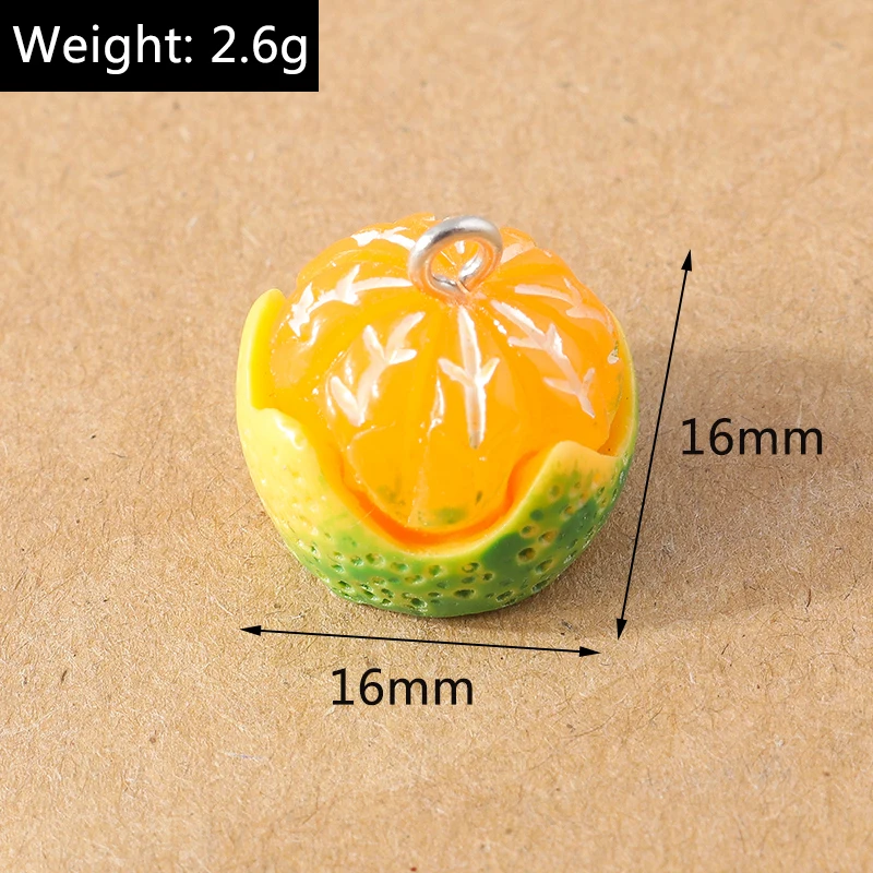 10 stücke niedliche 3d simulierte Sonnenblumen kerne bezaubert Gemüse frucht anhänger für die Herstellung von Ohrringen Halskette DIY Kinder schmuck geschenke – Detail 21