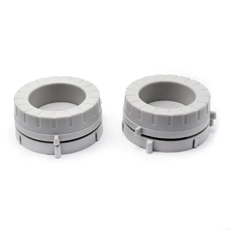 

85WD Dependable For Teac Gray Nab Clamps (2Pcs) Simple and Durability 1/4In