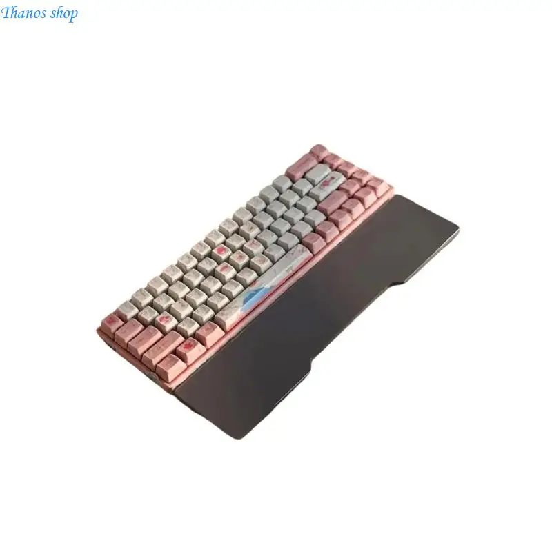 Keyboard Wrist Support Pad Acrylic Hand Cushion Optional Size for Office Workers and Gamers X37A