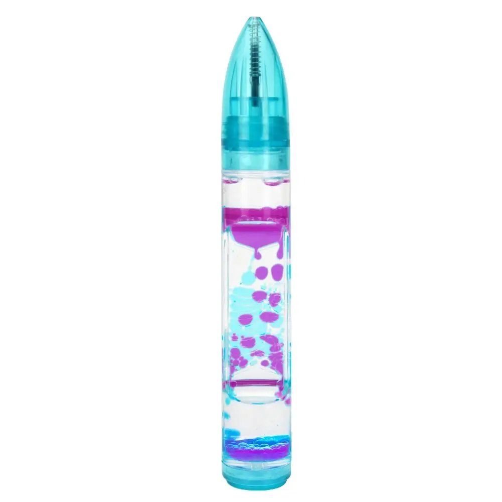 

Home Desk Decor Stress Relief Liquid Timer Pens Liquid Motion Bubbler Pens Liquid Motion Bubbler Fidget Pen for Kids and Adults