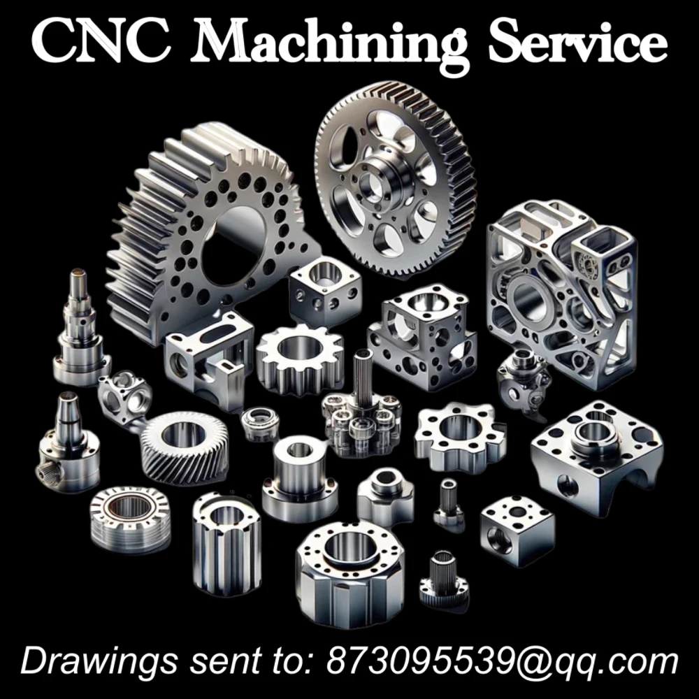 CNC Machining Parts Service Custom Aluminum Steel PEEK POM Metal Plastic Accessories Production Car Auto Spare Parts Lathe