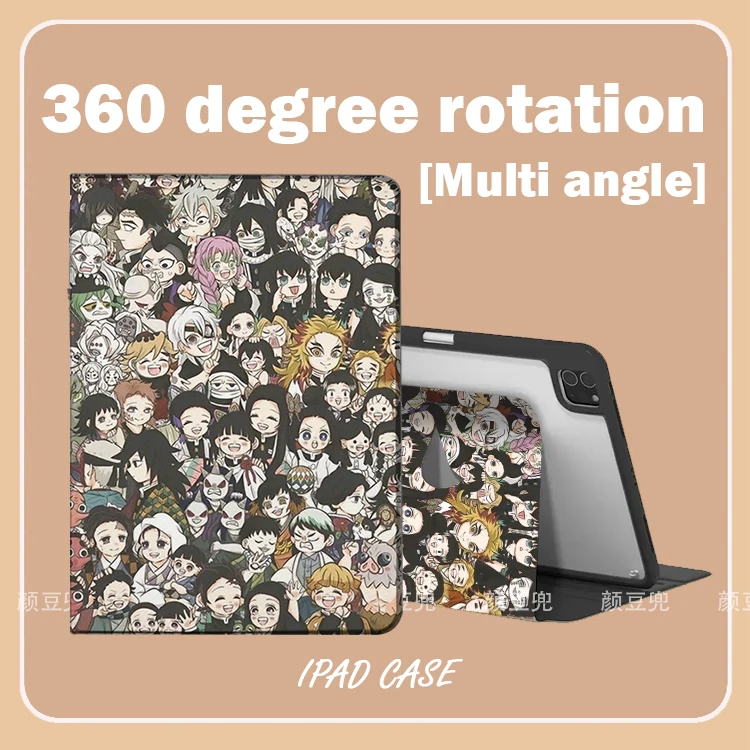 

Tomioka Giyuu Anime Kisatsutai For iPad Air 45 Mini 5 6 Case Luxury Silicone For Pro 12.9 11 For iPad 10th Protective Pro13 11