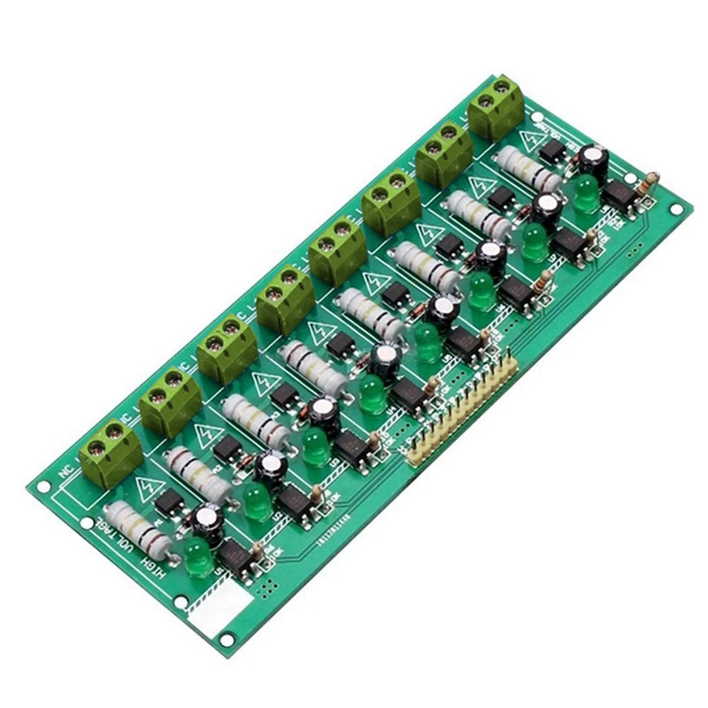 Módulo optoacoplador de 8 canales, 220V CA, MCU, TTL, PLC, procesadores