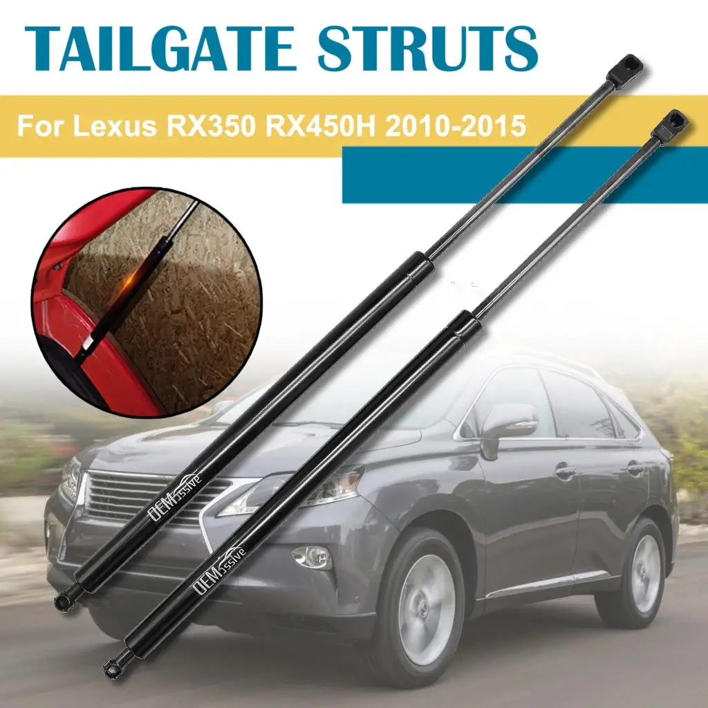 2pcs For LEXUS RX270 RX350 RX450h 2008 2009 - 2015 High quality Vehicle Tailgate Gas Boot Struts Shock Support Rod Trunk Damper