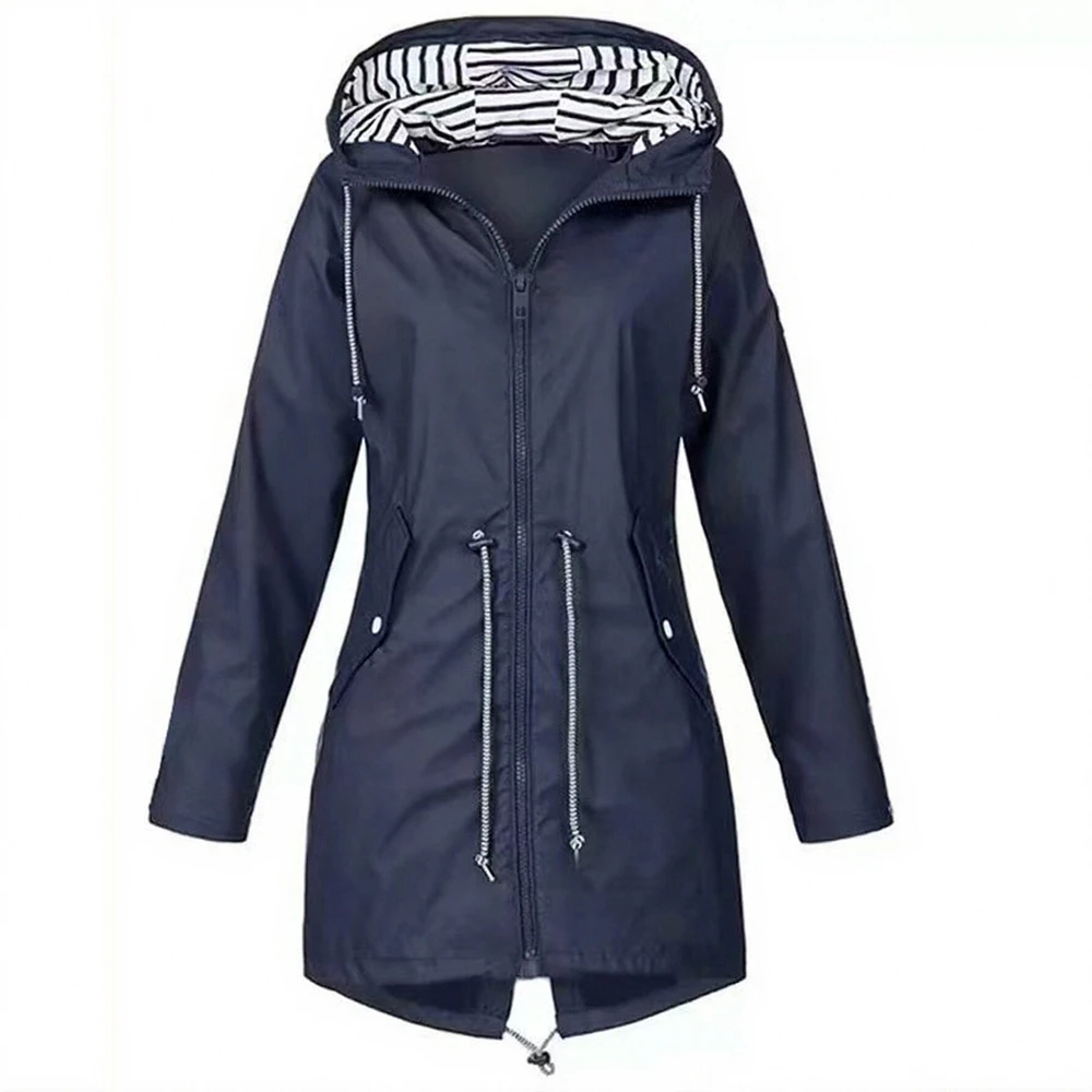 

Casual Round Neck Jacket Without Decoration Fashionable Women's Top Classy and Stylish Design for Comfortable Wear
