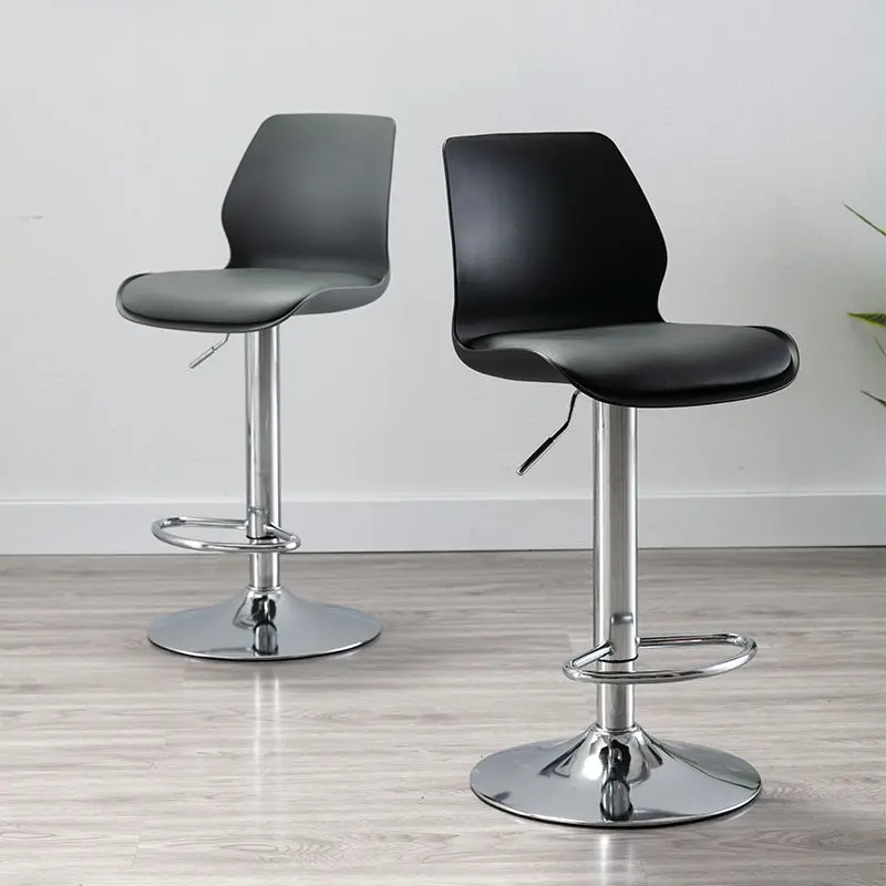 

Bar Chair Liftable Stool Island Table Dining Table Backrest Chair Bar Front Desk Cash Register Swivel Chairs HQ370