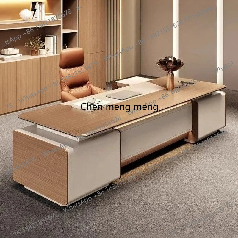 

Simple modern light luxury boss table office tables computer desk gaming desk Table pliante Motion Room desks Office Furniture
