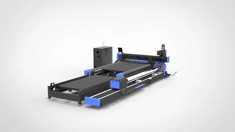 

2025 ACCTEK Fiber laser cutting machine With 2nd Table & Rotary axis AKJ1530FCR