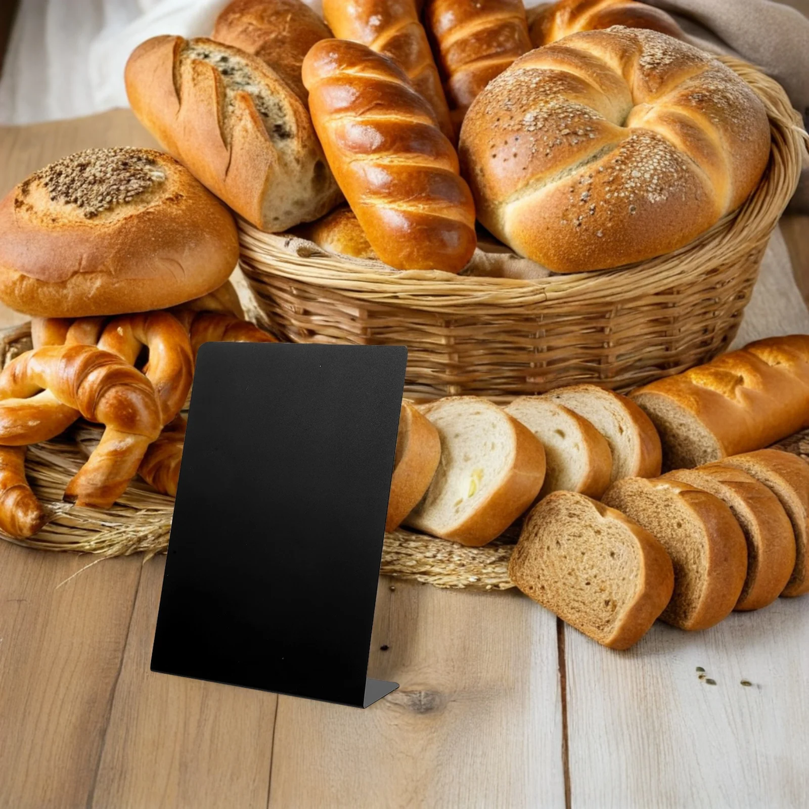 6pcs Mini Chalkboard Signs Erasable Food Menu Boards For Buffet Restaurant Catering Bakeries Kitchen Wedding Party Tabletop