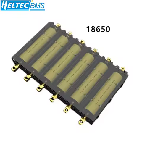 Splicable Battery Slot /21700/18650 Battery Case/Solder-free Lithium Battery Box Holder Electronic High-Current Copper Pillar