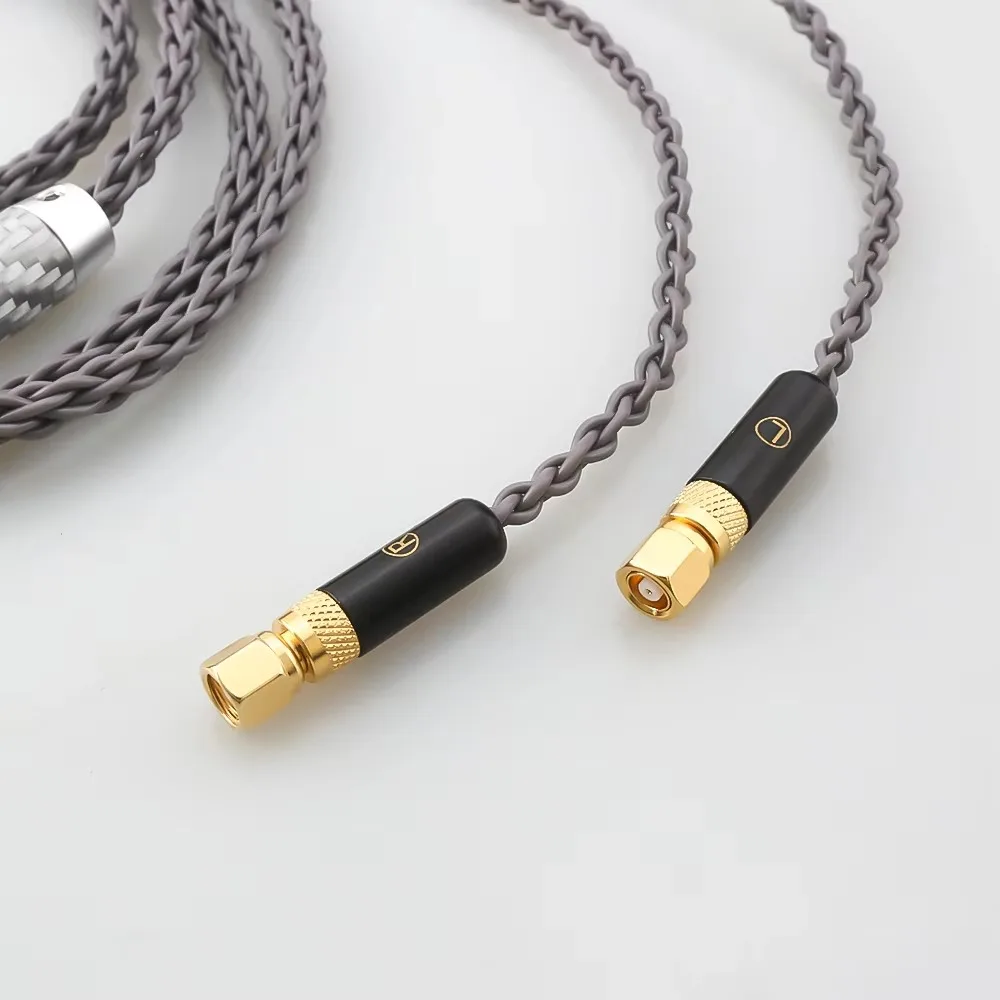 8 Core Silver Plated Headphone Upgrade Cable for Hifiman HE400 HE5 HE6 HE300 HE4 HE500 HE600 4.4 XLR 2.5 3.5