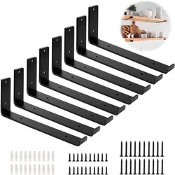 Wall Mounted Iron Frame Heavy-duty Industrial Decorative Corner Bracket Multifunctional Support Frame Furniture Accessories