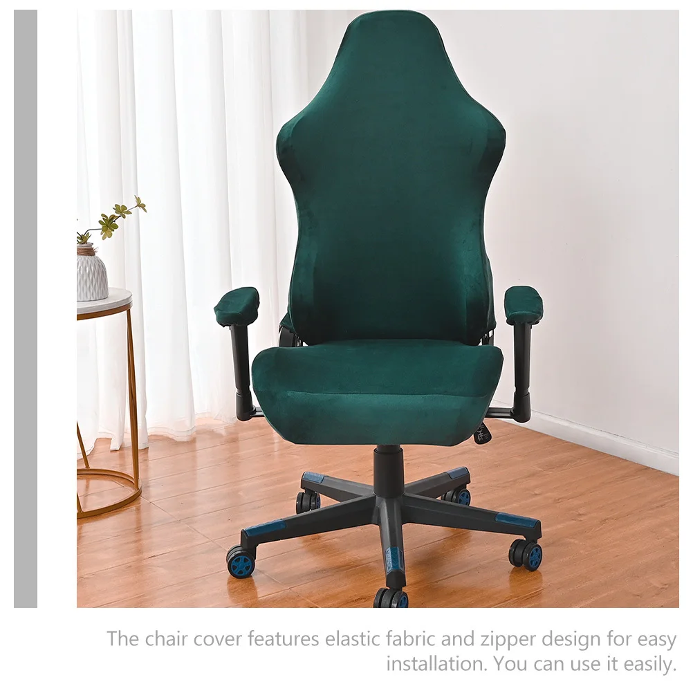 

1 Set Washable Stretch Gaming Cover Redecorate Protect Office Computer Chair Elastic Protector Slipcover Scratches Stains Chair