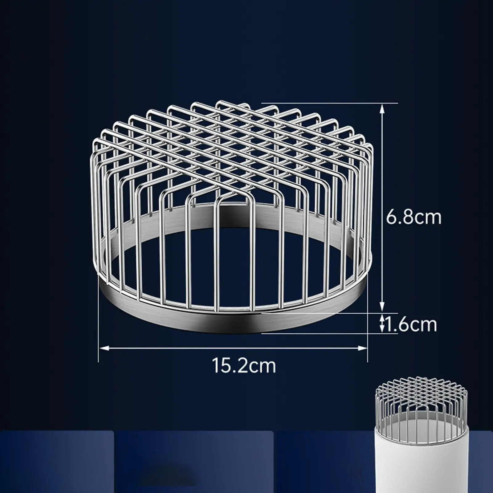 Anti bloqueio Filtro Rustproof Filtro, Calha Protector Cleaner, Rustproof Dreno Tampa, Desgaste Resistente Downspout, Chuva