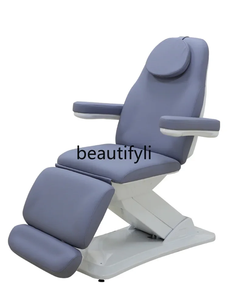 Electric beauty bed injection plastic  folding tattoo chair embroidery bed lifting dental examination physiotherapy bed